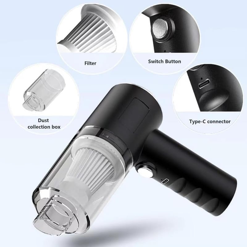 Portable Air Duster Wireless Vacuum Cleaner